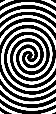 Store enrouleur Cercle hypnotisant