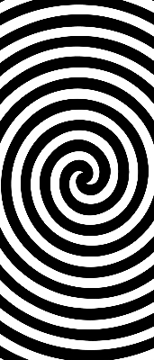 Store enrouleur Cercle hypnotisant