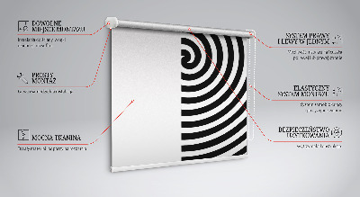 Store enrouleur Cercle hypnotisant