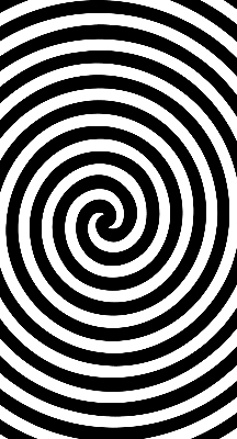 Store enrouleur Cercle hypnotisant