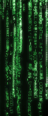 Store enrouleur Chiffres verts