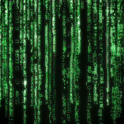 Store enrouleur Chiffres verts