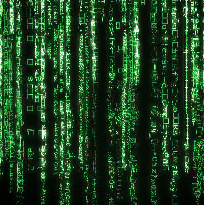 Store enrouleur Chiffres verts