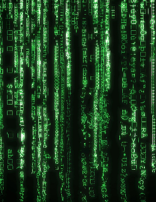 Store enrouleur Chiffres verts