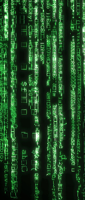 Store enrouleur Chiffres verts