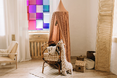 Store intérieur Cubes 3d colorés