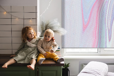 Store intérieur Taches de peinture colorées