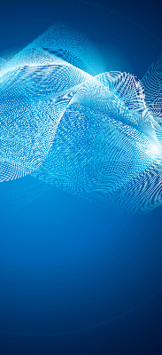 Store enrouleur Animation bleue