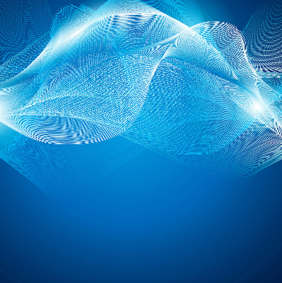 Store enrouleur Animation bleue