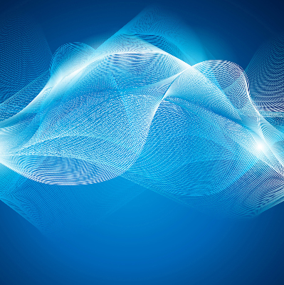 Store enrouleur Animation bleue