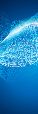 Store enrouleur Animation bleue