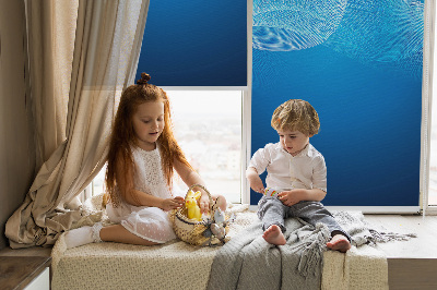 Store enrouleur Animation bleue