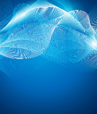 Store enrouleur Animation bleue