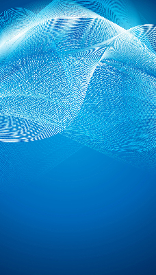 Store enrouleur Animation bleue