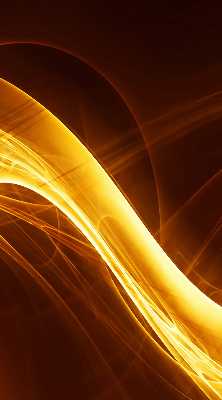 Store enrouleur Abstraction orange