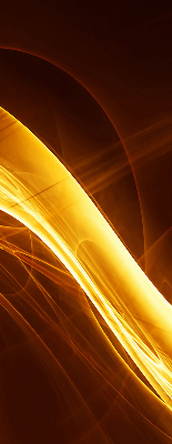 Store enrouleur Abstraction orange