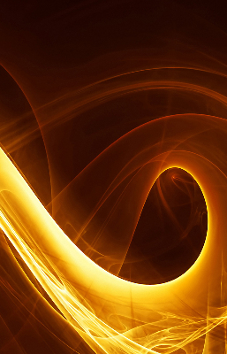 Store enrouleur Abstraction orange