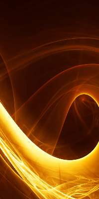 Store enrouleur Abstraction orange