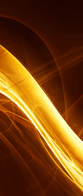 Store enrouleur Abstraction orange