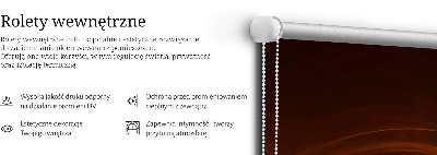 Store enrouleur Abstraction orange