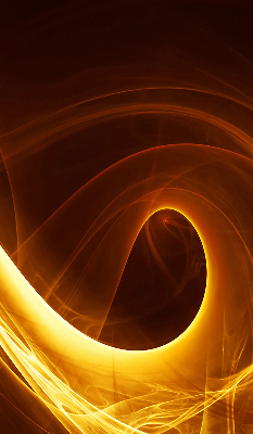 Store enrouleur Abstraction orange