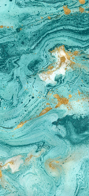 Store enrouleur Granit turquoise