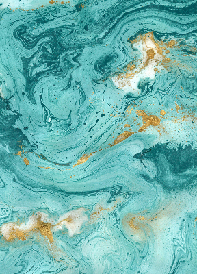 Store enrouleur Granit turquoise