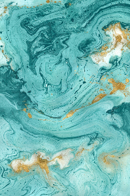 Store enrouleur Granit turquoise