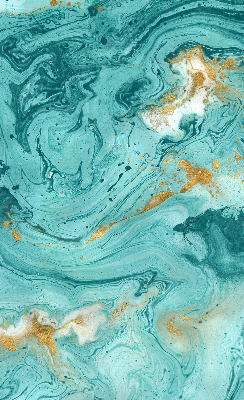 Store enrouleur Granit turquoise