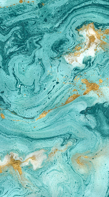 Store enrouleur Granit turquoise