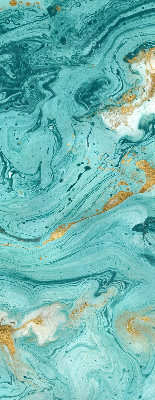 Store enrouleur Granit turquoise
