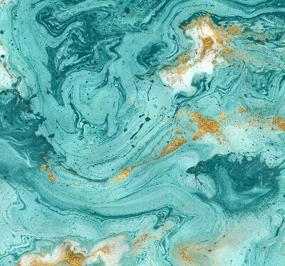 Store enrouleur Granit turquoise