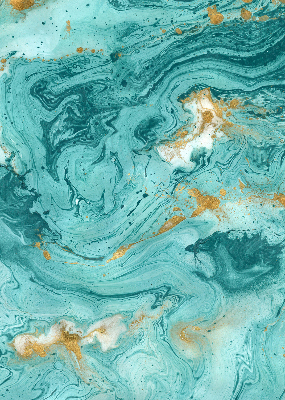 Store enrouleur Granit turquoise