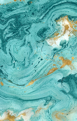 Store enrouleur Granit turquoise