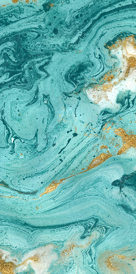 Store enrouleur Granit turquoise