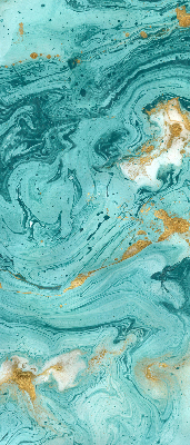 Store enrouleur Granit turquoise