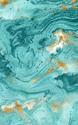 Store enrouleur Granit turquoise