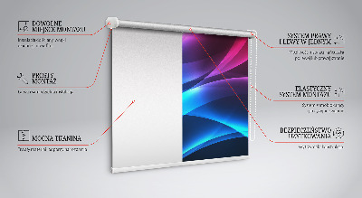 Store enrouleur Animation colorée