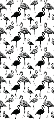 Store enrouleur Flamants noirs