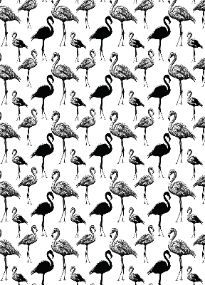 Store enrouleur Flamants noirs