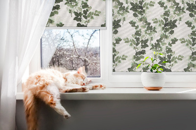 Store enrouleur Feuilles