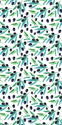 Store enrouleur Feuilles et prunes