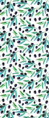 Store enrouleur Feuilles et prunes