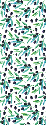 Store enrouleur Feuilles et prunes