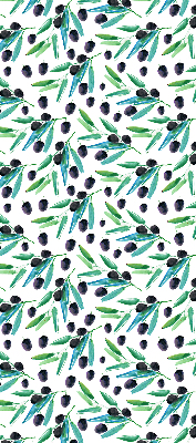 Store enrouleur Feuilles et prunes