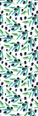 Store enrouleur Feuilles et prunes