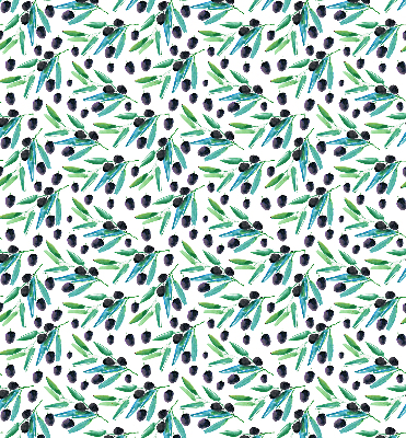 Store enrouleur Feuilles et prunes