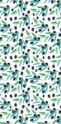 Store enrouleur Feuilles et prunes