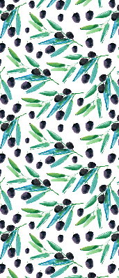 Store enrouleur Feuilles et prunes