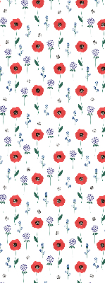 Store intérieur Fleurs de pavot